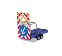 Herpa- remorque de sécurité routière, Bleu Outremer, 052368-003