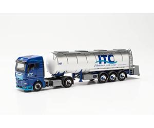 Herpa Réservoir Alimentaire Man TGX GM Semi-remorque ITC (Pays-Bas/OSS)