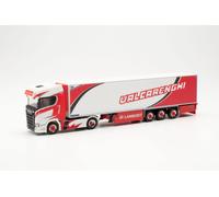 Herpa- Scania Cs 20 Hd K Hlkoffer-Sattelzug Valcarenghi 315340 Multicolor