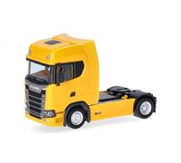 herpa Scania CS 20 HD Tracteur Miniature Jaune ginster Miniature à l'échelle 1:87 Fabriqué en Allemagne Plastique Normal