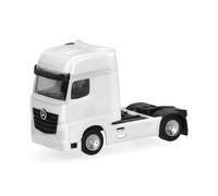 herpa Service de pièces détachées, échelle N, Tracteur 2 essieux Mercedes-Benz Actros Gigaspace, 2 pièces, à l’échelle 1:160, modèle Miniature, Plastique