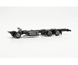 Herpa Service pièces détachées, Accessoires pour modèles, Châssis de Camion Scania Train volumétrique 7,82 m, 2 pièces fidèles à l'original à l'échelle 1:87, Modèle de Voiture