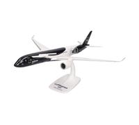 Herpa SnapFit Maquette Avion Lufthansa Airbus A350-900 100 Ans | Avion miniature à assembler sans colle ni peinture, avec socle, modélisme pour adultes dès 14 ans, échelle 1:200, plastique