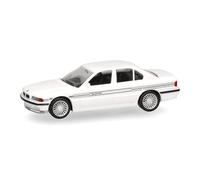 herpa Voiture Miniature BMW Alpina B12 5.7 (E38), à l’échelle 1:87, Objet de Collection, fabriqué en Allemagne, modèle en Plastique