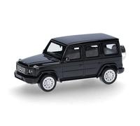 herpa Voiture Miniature Mercedes-Benz W465), Noir, échelle 1:87, pièce de Collection, fabriquée en Allemagne, modèle en Plastique