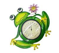 Herpeton - Affichage de la température extérieure - Fonction mécanique - Déni de puissance nécessaire - Excellent cadeau pour les amateurs de nature - Thermographe à double échelle Fahrenheits