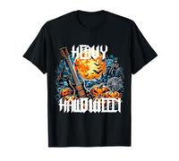 Herr Dame Kind Girl Rock & Roll Spruch Heavy Metal Halloween T-Shirt