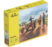Herrail HE82752 1/24 Lot de 3 figurines paysannes en plastique