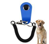 Herram Clicker Dresseur de chien - Anneau de clicker pour animal domestique, aide à l'entraînement interactif à base de son | Clicker d'entraînement avec bracelet étendu