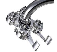 Herramienta De Extracción De Aireador De Grifo De Metal, Llave Universal De 4,13 X 2,56 X 0,83 Pulgadas Para La Mayoría De Los Tamaños, Herramienta De Reparación De Aireador Interno Y Externo