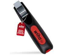 Herramienta de pelado con hoja de arrastre auto-giratoria