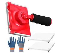 Herramienta De Pintura para Paredes - Herramienta Ergonómica De Pintura De Pintura | Con Almohadilla De Reemplazo Y Guantes, De Construcción Multifuncionales para La Pared Interior, Reparac