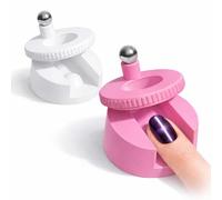 Herramienta magnética giratoria de ojo de gato 2026 para manicura - Soporte cilíndrico ajustable de 360° con potente fuerza magnética N50 - Efectos instantáneos de perlas de vidrio y terciopelo (A+B)