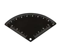 Herramienta Para Mapear Cejas - Herramienta Para Dar Forma A Las Cejas | Regla De Acero Inoxidable Para Dibujar Rápidamente, Accesorios De Belleza Para Dormitorios, Bodas, Spas, Tocadores, Mochilas