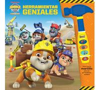 HERRAMIENTAS GENIALES. LIBRO CON MARTILLO SONORO RUBBLE. PATRULLA CANINA