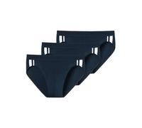 Herren Slip 3er Pack Softbund und Streifen Organic Cotton 95/5 Stretch