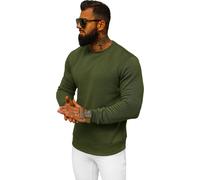 Herren Sweatshirt Khaki OZONEE JS/2001-10Z L