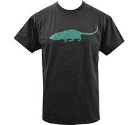 Herren T-Shirt Rattus Norvegicus Green Rat Punk Rock 1977 S-5XL