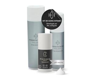 HERRENCREME coffret de soins intimes pour homme I Crème soin intime 75 ml, gel douche 200 ml & Punctcreme 30 ml I Nettoyage délicat I Développé par un urologue I Testé dermatologiquement
