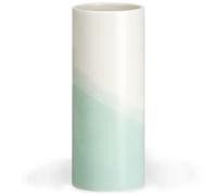 Herringbone Plain Vase Vert Menthe
