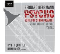 Tippett Quartet – John Mils · B. Herrmann : Psycho, Suite pour quatuor à cordes