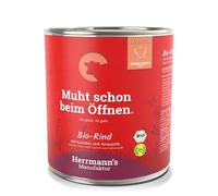 Herrmanns Dog Adult Bio Rind, Karotten, Amaranth & Sellerie 800g (Menge: 6 Je Bestelleinheit)