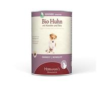 Herrmanns Dog Sensibel Bio Huhn, Karotte, Reis & Fenchel 400 g Boîte de 12 unités