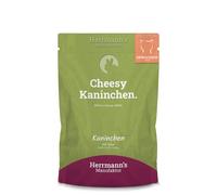 Herrmann's Manufaktur Nourriture Pour Chat Lapin Avec Fromage Sans Céréales Sans Gluten Sans Lactose 90 % De Lapins À Partir Du 2ème Mois 100 G