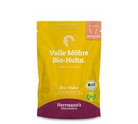 Herrmann's Manufaktur Selection Bio Poulet avec Carotte et kamut (20 x 100 g)