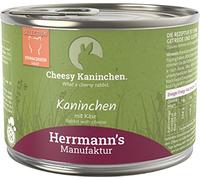 Herrmanns Nourriture pour Chat Lapin avec Fromage 200 g