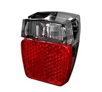 Herrmans H-Trace Mini dynamo LED Feu arrière Noir/rouge