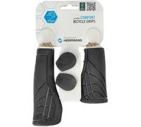 Herrmans Line Poignées Noir/Gris 124/90 mm