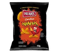 HERR'S - Attaches à fromage Carolina Reaper - 12 X 113 GR - Multipack