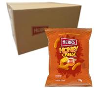HERR'S - Chips au fromage Honey Cheese - 12 x 113 g - Multipack