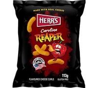 HERR'S - Cravates au fromage Carolina Reaper - 1 X 113 GR (Lot de 5)