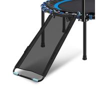 Herrselsam Échelle de trampoline de 150 cm - Toboggan pour trampoline de jardin - Accessoire de trampoline universel pour enfants - Charge maximale : 100 kg - Facile à utiliser
