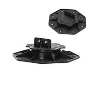 Herrselsam Lot de 10 plots réglables en hauteur - 18-30 mm - Pour plaques de terrasse en bois, WPC et pierre