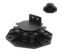 Herrselsam Lot de 50 plots réglables en hauteur - 30-60 mm - Pour panneaux de terrasse en bois, WPC et pierre