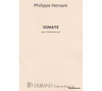 HERSANT P. - SONATE - VIOLONCELLE
