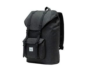 HERSCHEL 10020-02093 LITTLE AMERICA MID-VOLUME BACKPACK Unisex Black Crosshatch/Black