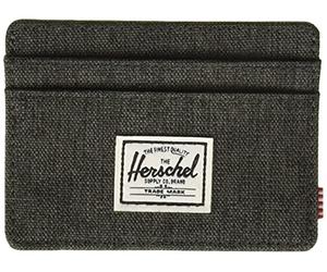 HERSCHEL 10360-02090 Charlie RFID Backpack Unisex Black Crosshatch