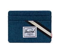 Herschel 10360-05426 Charlie RFID Ensign Blue Crosshatch Unisexe - Adulte Portefeuille Taille Unique, Ensign Blue Crosshatch, Portefeuille