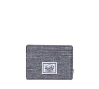 Herschel Porte-cartes Charlie Hachure Corbeau Contemporain Taille unique