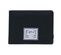 Herschel Étui pour carte de crédit noir pour femme et homme - Roy Rubber RFID Wallet Black / Clear 144253