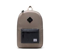 Herschel Heritage Backpack Sac à Dos, Timberwolf/Denim Noir, Classic 21.0L Mixte Adulte