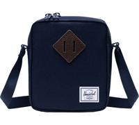 Herschel Heritage Crossbody 11137-05432, Sac à bandoulière, unie, bleu foncé, Taille : One size