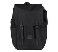 Herschel, Homme, Sacs, Noir, Taille: ONE Size Petit Sac à Dos Retreat Noir Fermeture à Cordon