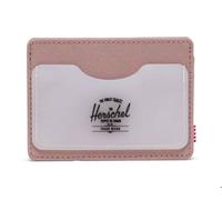 Herschel Porte-cartes rose pour femme - Charlie Rubber RFID Wallet Ash Rose / Clear 144353
