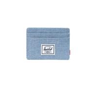 Herschel Porte-monnaies 'Charlie Cardholder Ashley Blue Crosshatch' bleu, Taille One Size
