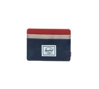 Herschel Porte-monnaies 'Charlie Cardholder Black Iris Red Ochre Twill' rouge, Taille One Size